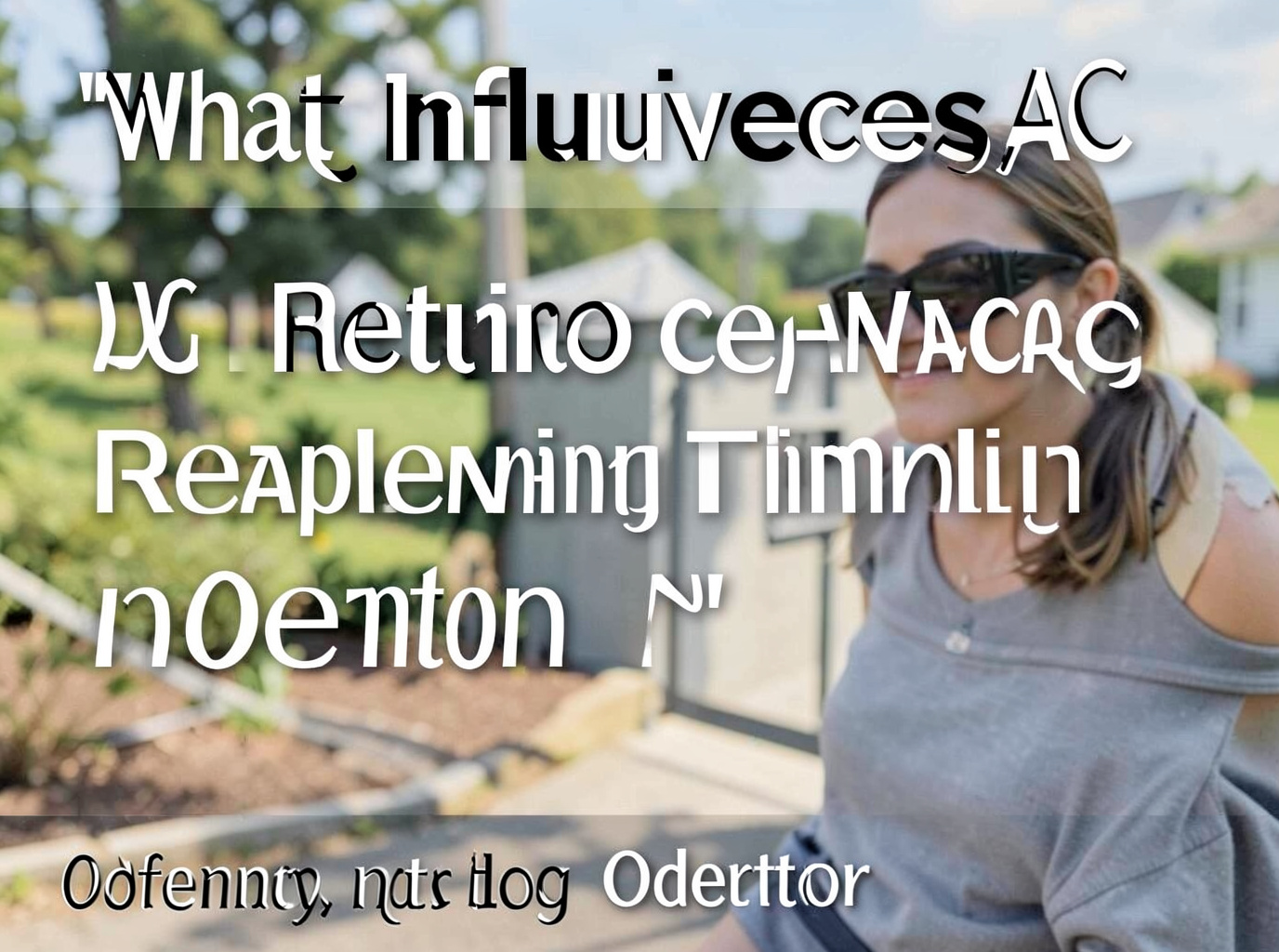 What Influences AC Replacement Timing in Odenton